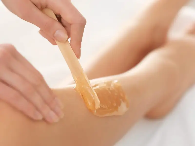 Professional waxing services at Gloss & Glow by Rimmy in Amritsar
